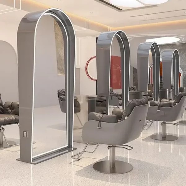 MiMirror Arch Design Stainless Steel Salon Mirror MiMirror