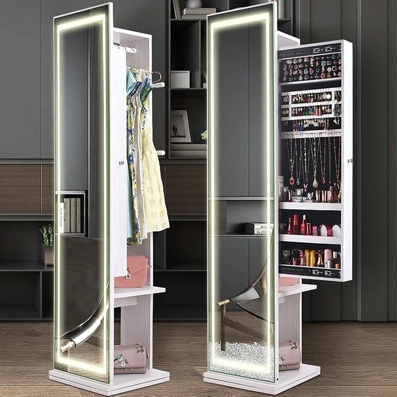 MiMirror Rectangle Wardrobe Mirror with Storage Solutions mimirror