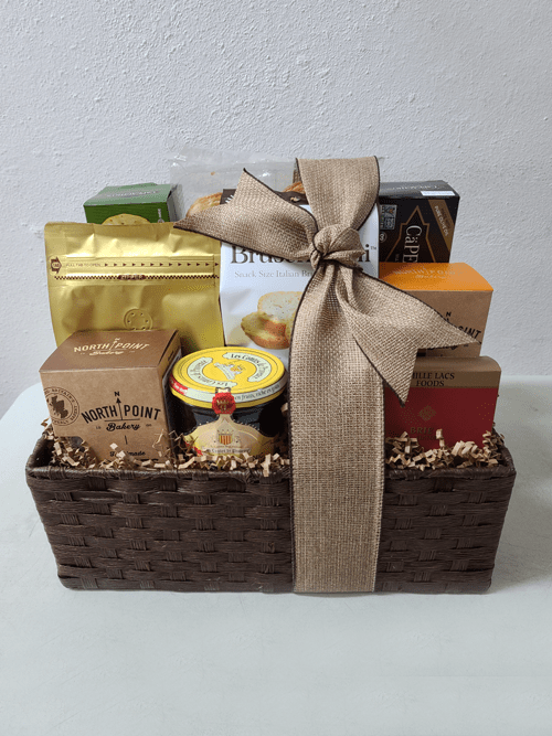 Mia Bella Gift Baskets and Flower Shop Cookies Tea Gift Baskets