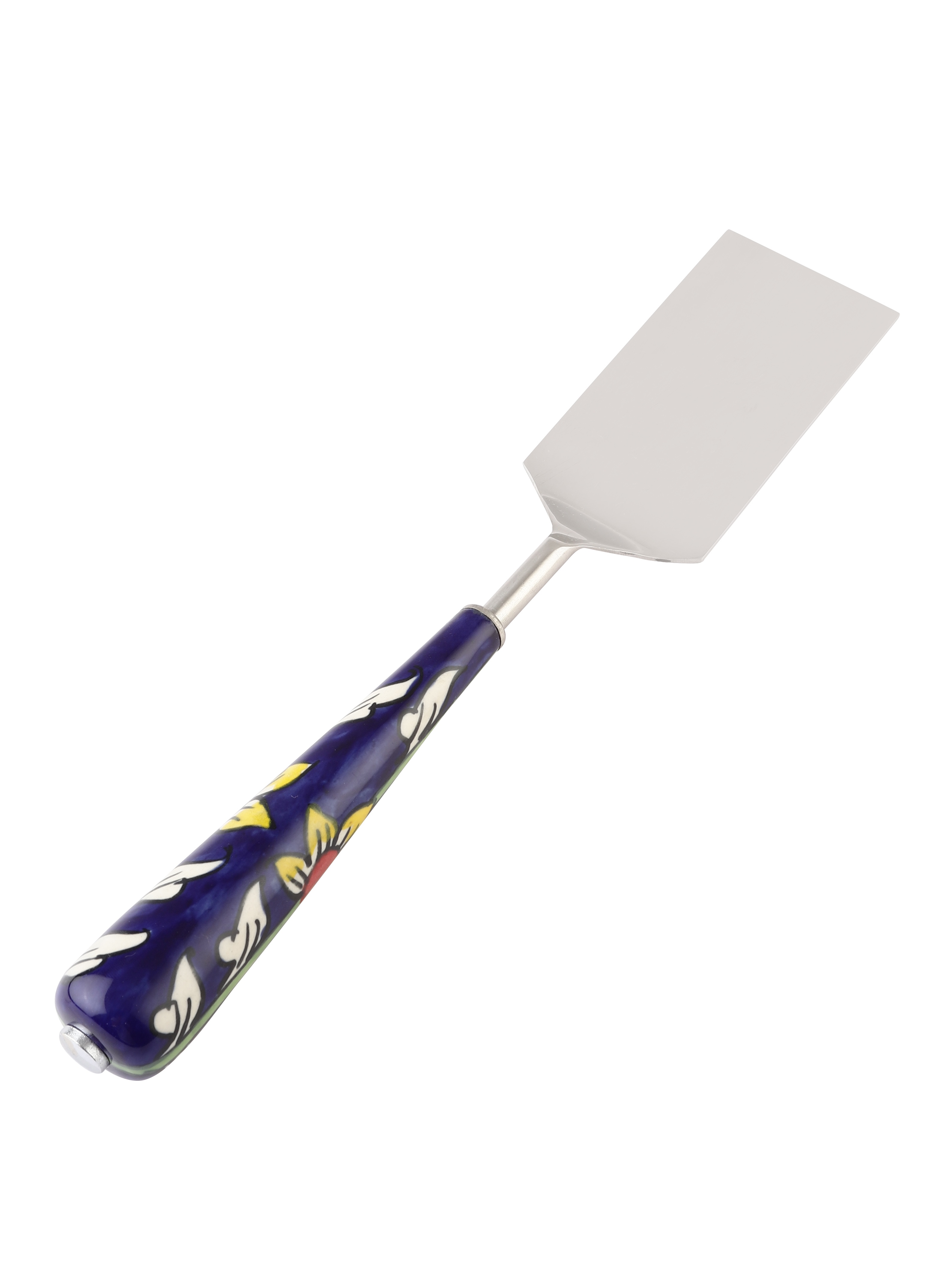 "The Gardenia Collection" HandPainted Stainless Steel & Ceramic