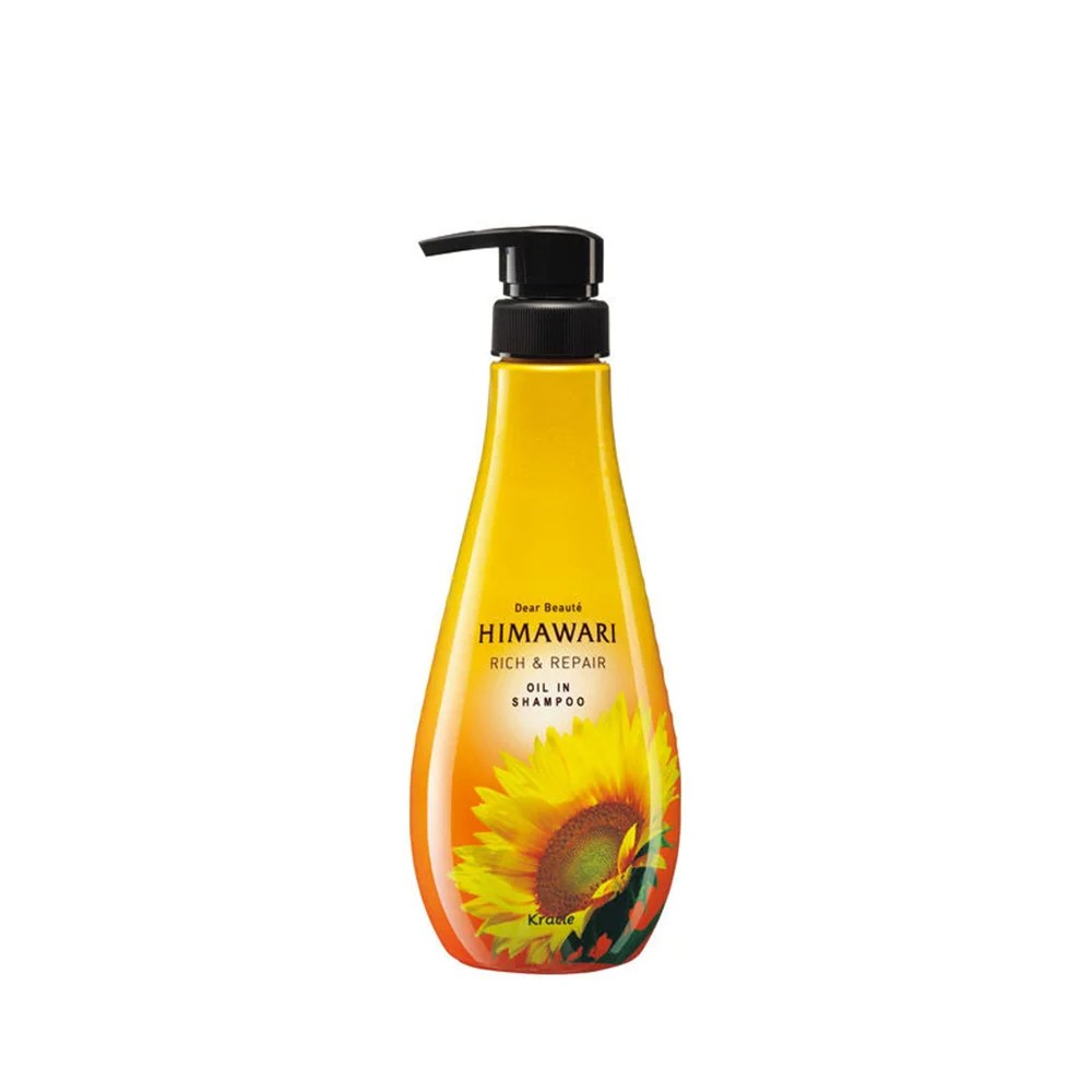 HIMAWARI OilIn Shampoo (Rich,Repair & Pump) 500 ml Miake BD