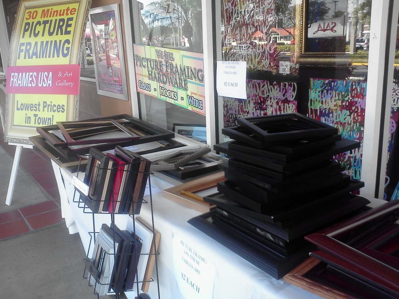 Today’s Special 2 Frames! Frames usa & Art Gallery