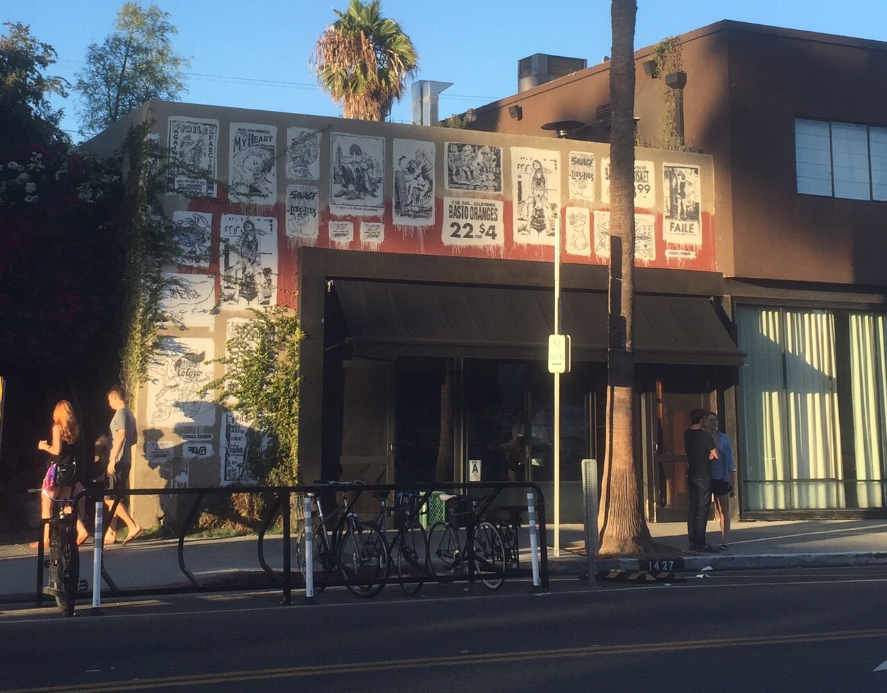 Abbot Kinney MiamiGirlWalking