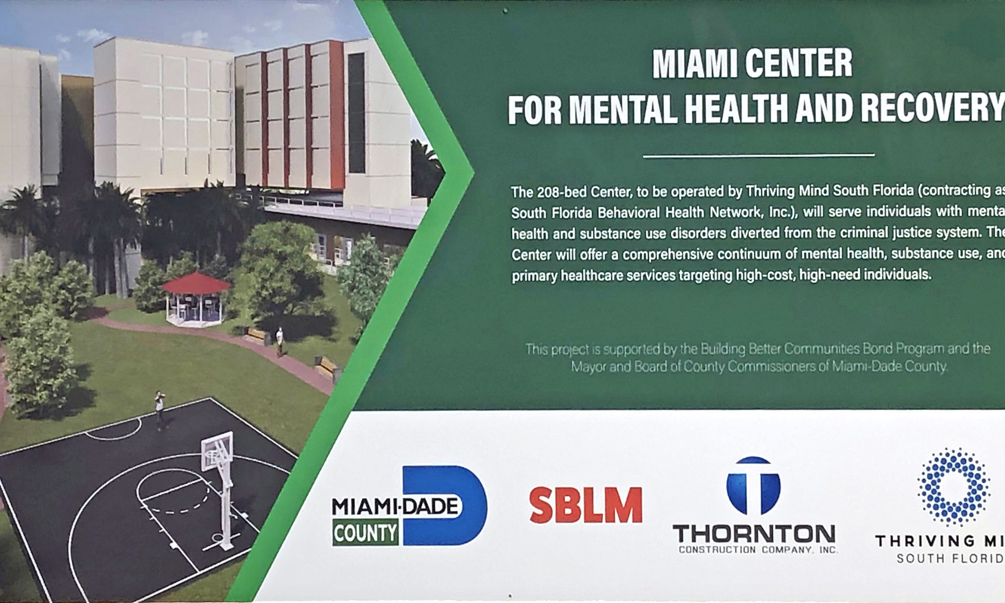 Breaking Ground for new Miami Center for Mental Health and Recovery