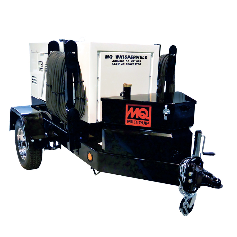 400 AMP Towable Diesel Welder Miami Tool Rental