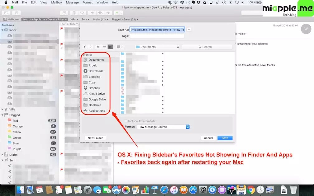 macOS Fixing Sidebar's Favorites Not Showing In Finder And Apps