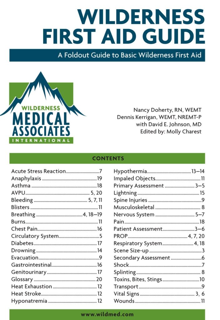 Wilderness First Aid Guide