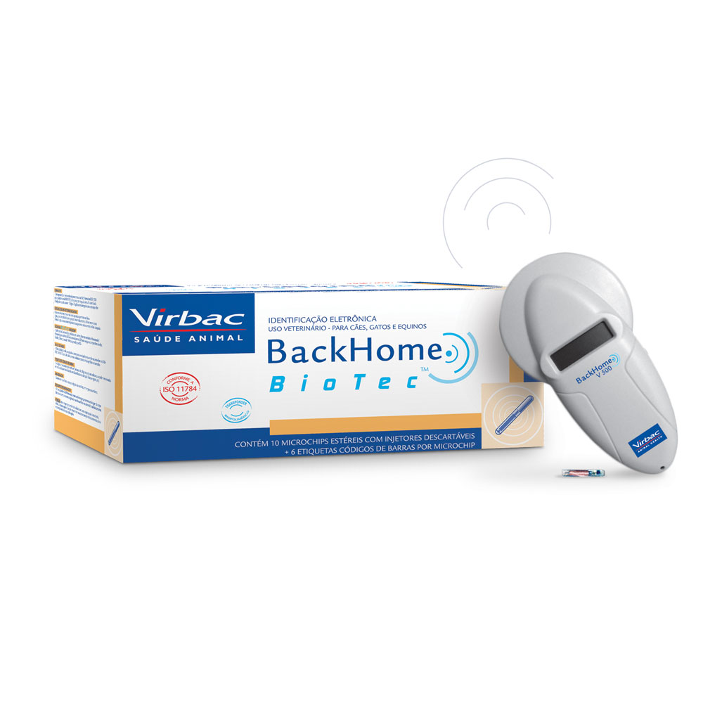 MICROCHIPAGEM BACKHOME BIOTEC VIRBAC Miauau