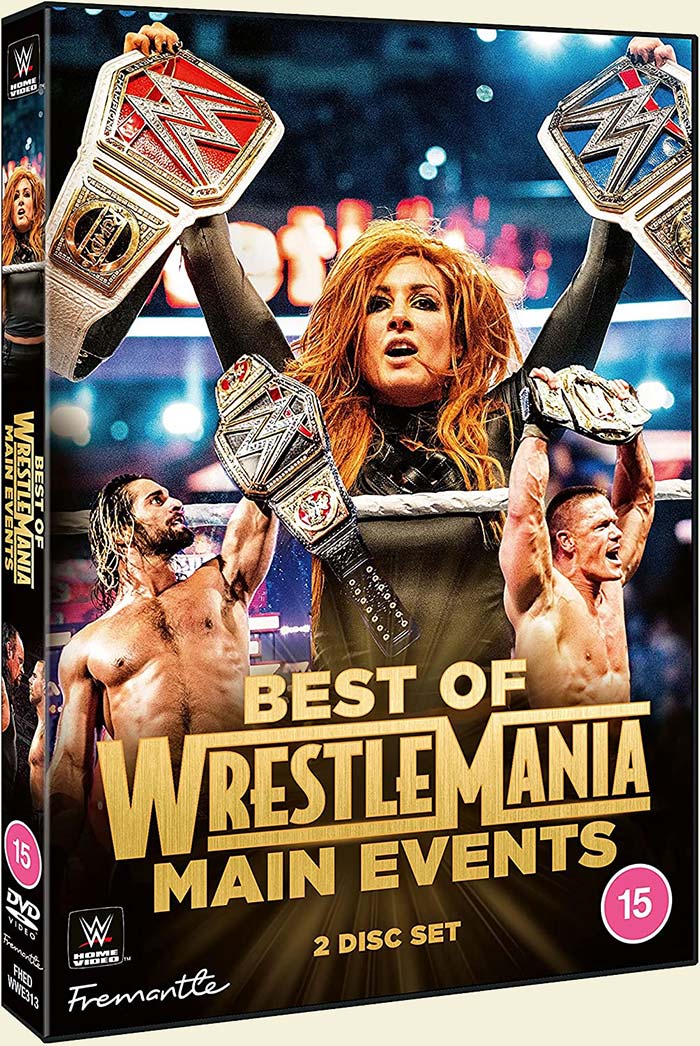 Wrestling Review WWE The Best Of Wrestlemania Main Events MIB's