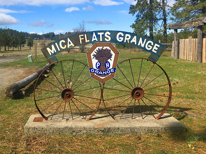 GrangeSign Mica Flats Grange