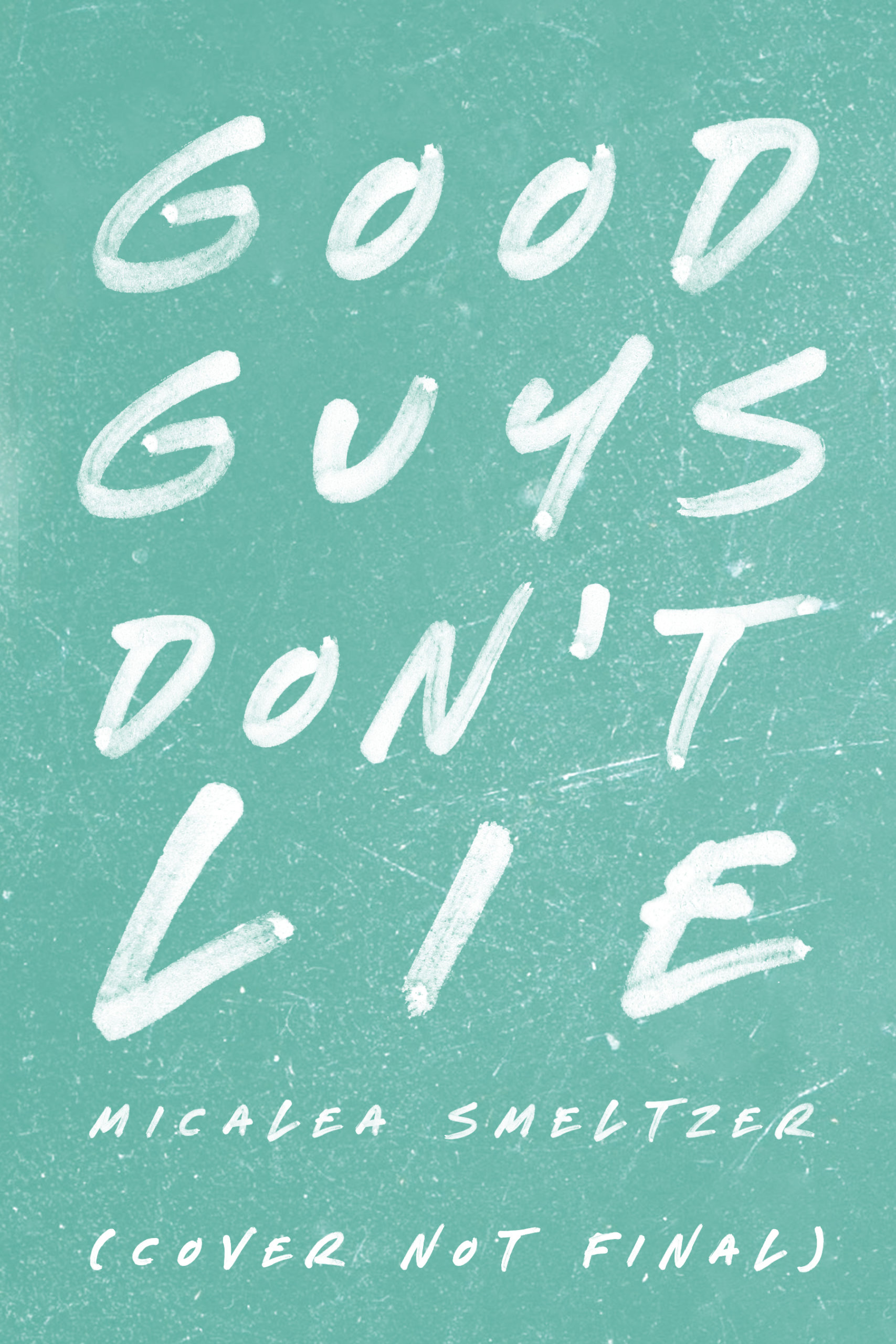Good Guys Don't Lie Author Micalea Smeltzer