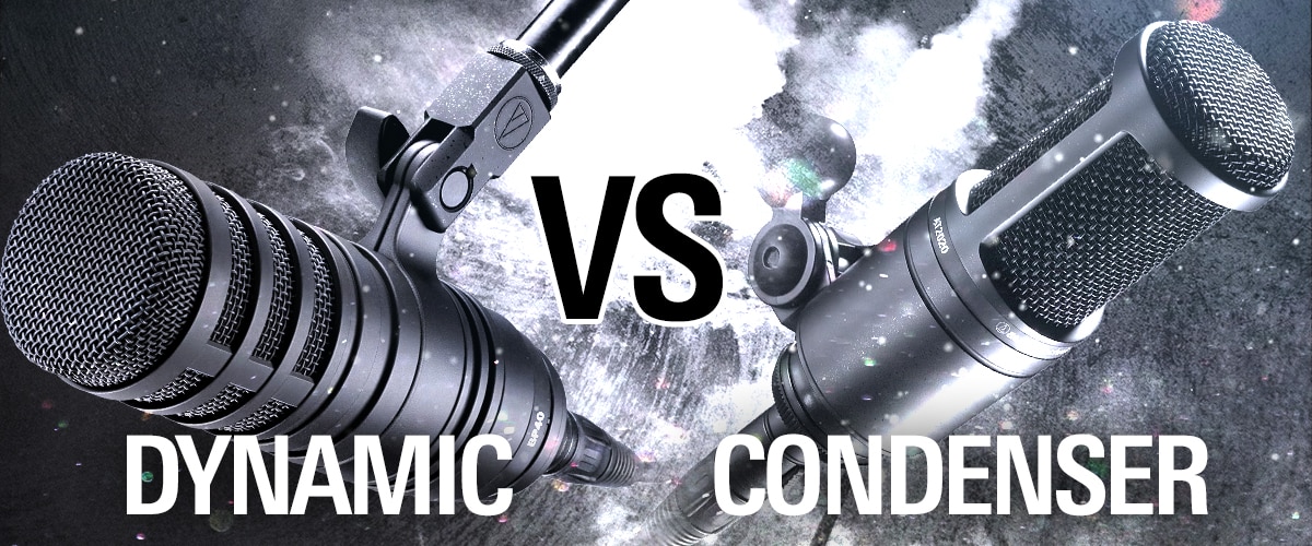 What’s the difference between dynamic and condenser microphones?