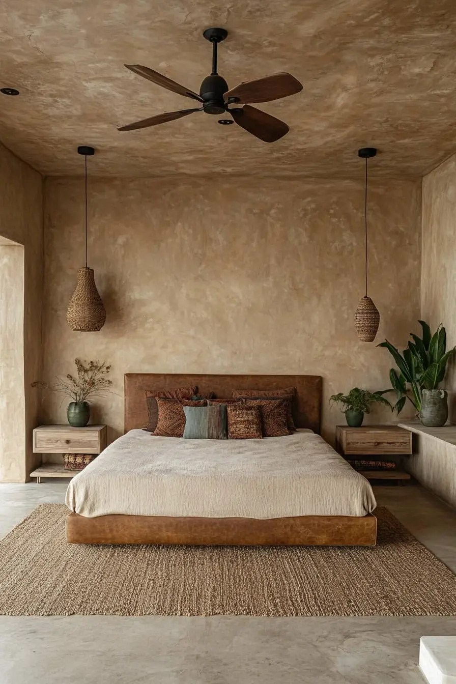 Natural Beauty 40 Earthy Bedrooms You’ll Absolutely Adore VIVA