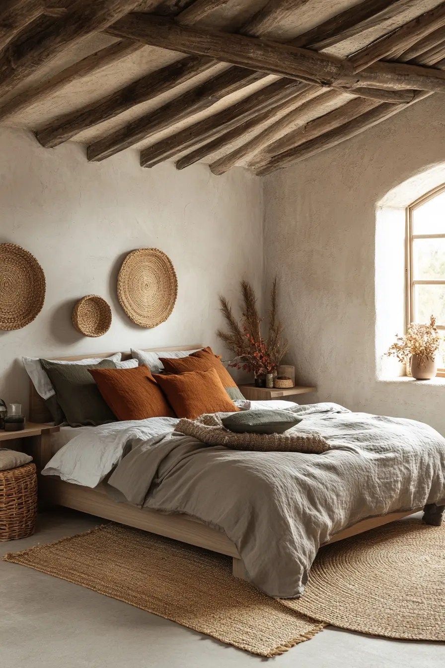 Natural Beauty 40 Earthy Bedrooms You’ll Absolutely Adore VIVA