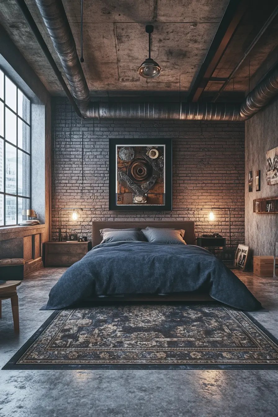 36 Industrial Bedroom Design Ideas for a Stylish Space VIVA