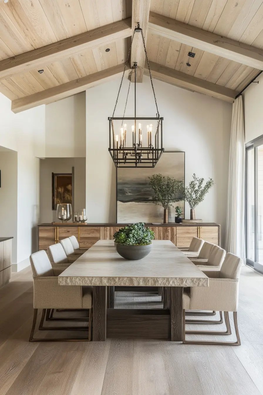 40 MustTry Organic Modern Dining Room Ideas for Every Home VIVA