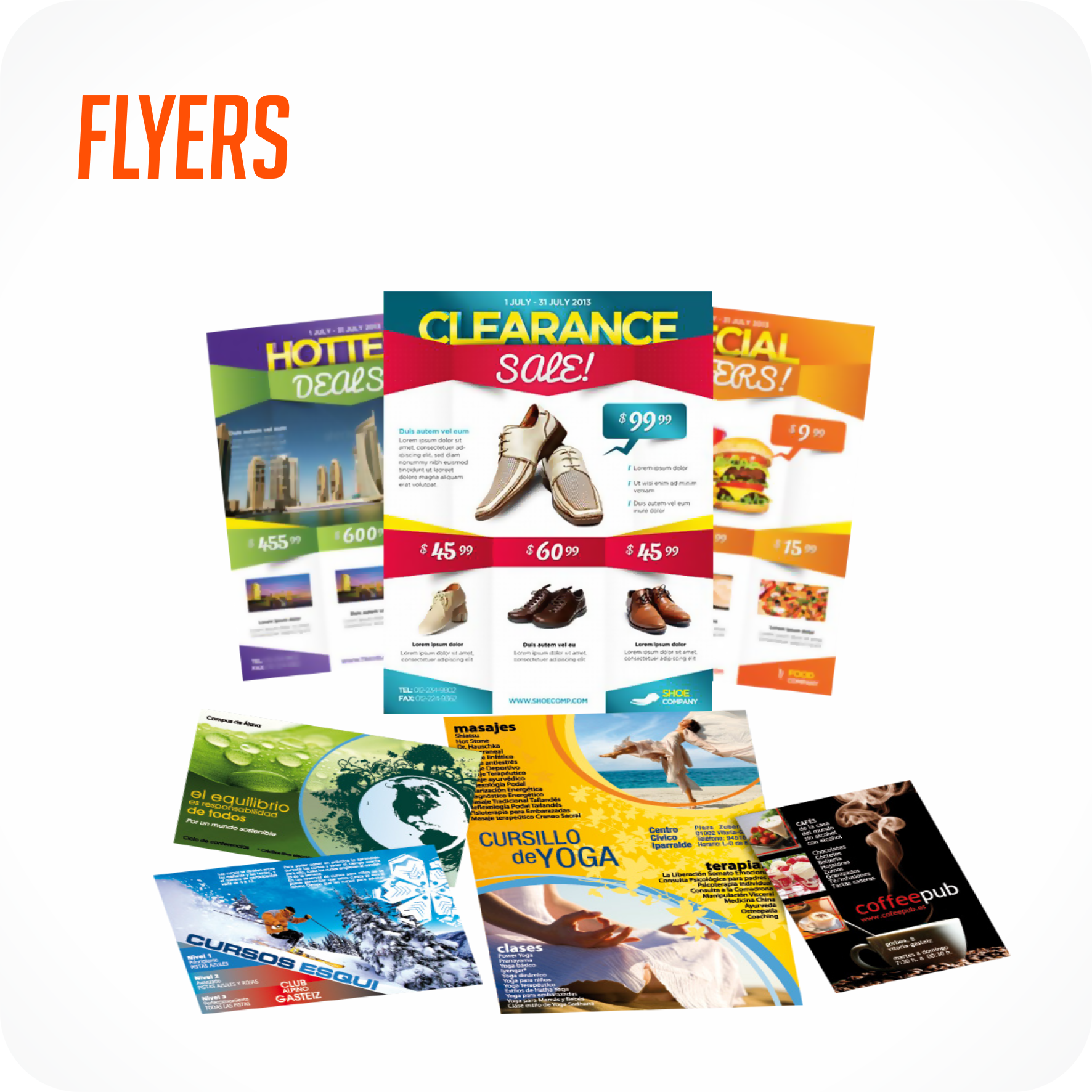 Flyers – Tu diseño preferido.