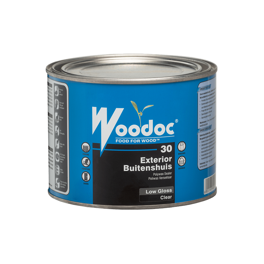 WOODOC 30 EXTERIOR LIGHT GLOSS WAX SEALER 1L CLEAR Mica Online