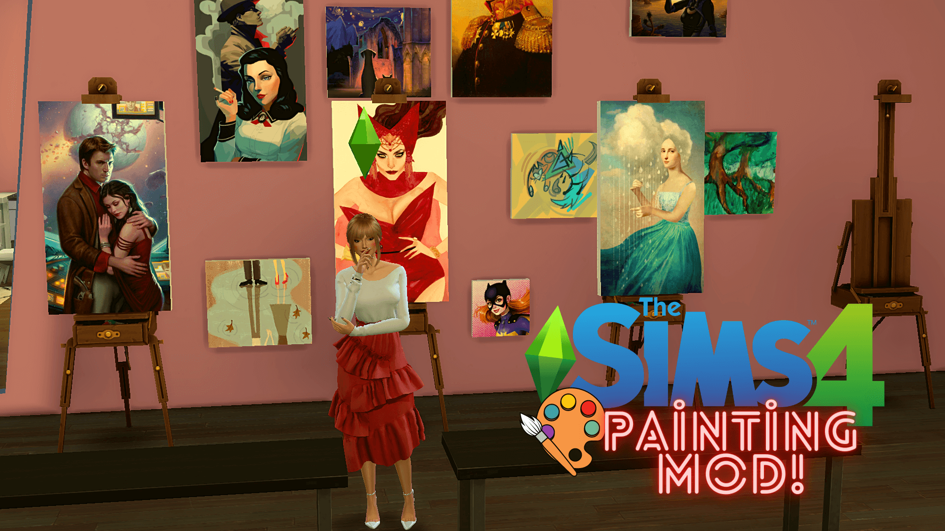 The Sims 4 Painting Mod Download MiCat Game downloadmod
