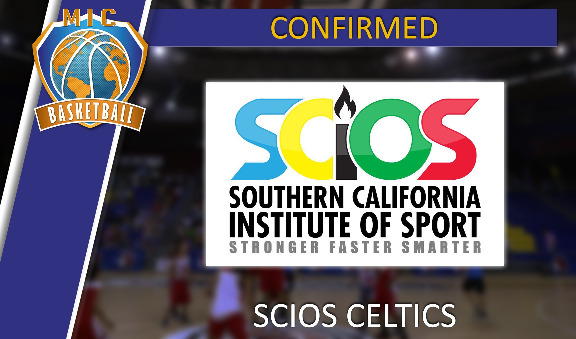 International youth basketball tournament SCIOS Celtics, confirmed