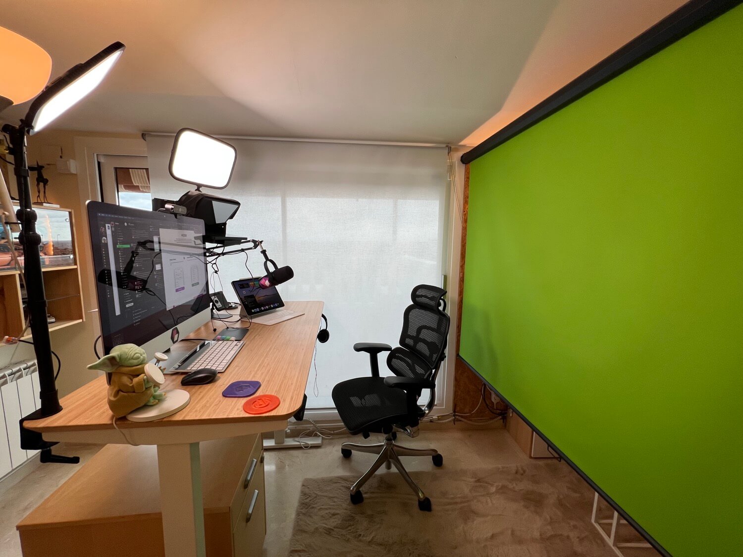 My new home office for 2022 with professional recording gear by