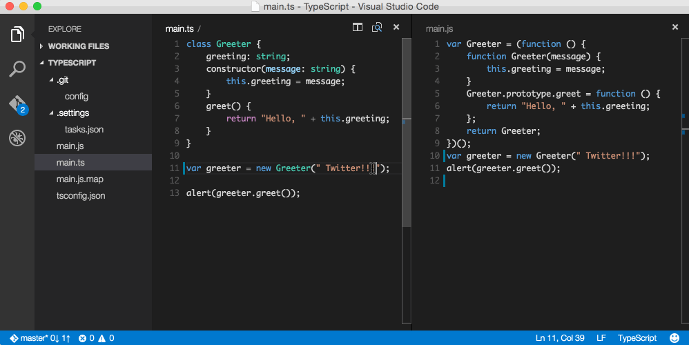 Automatically Compile Your TypeScript Files with Visual Studio Code on OSX Michael Crump