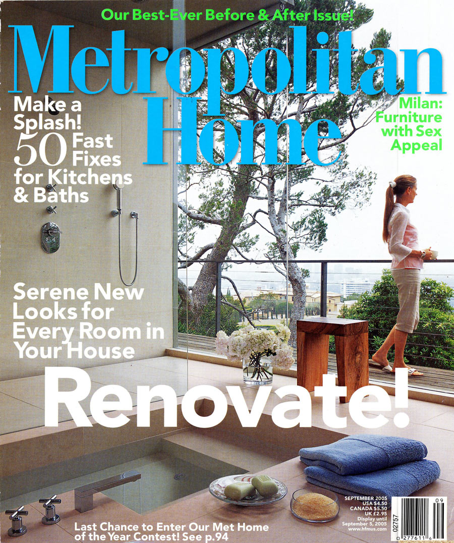 Metropolitan Home September 2005 Article