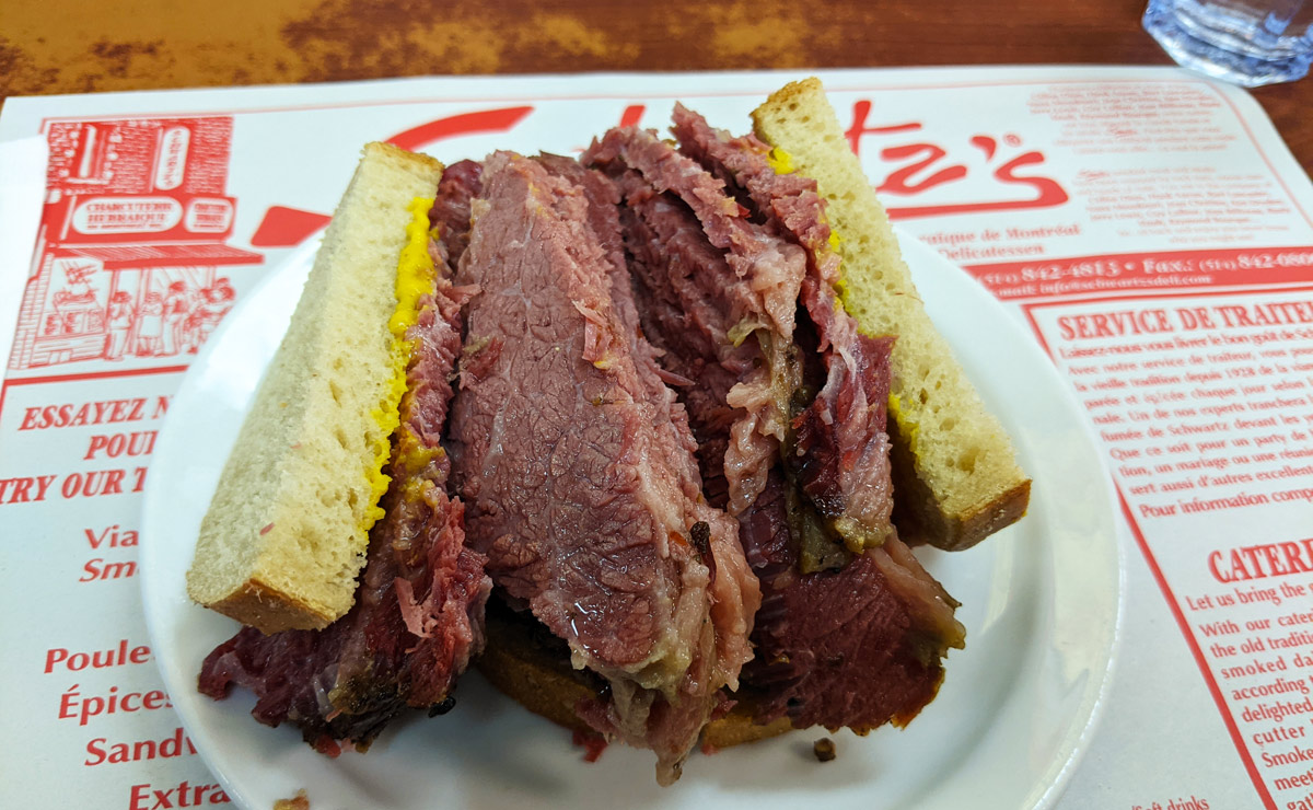 An AllTime Great Sandwich from Schwartz’s Deli Michael Eats