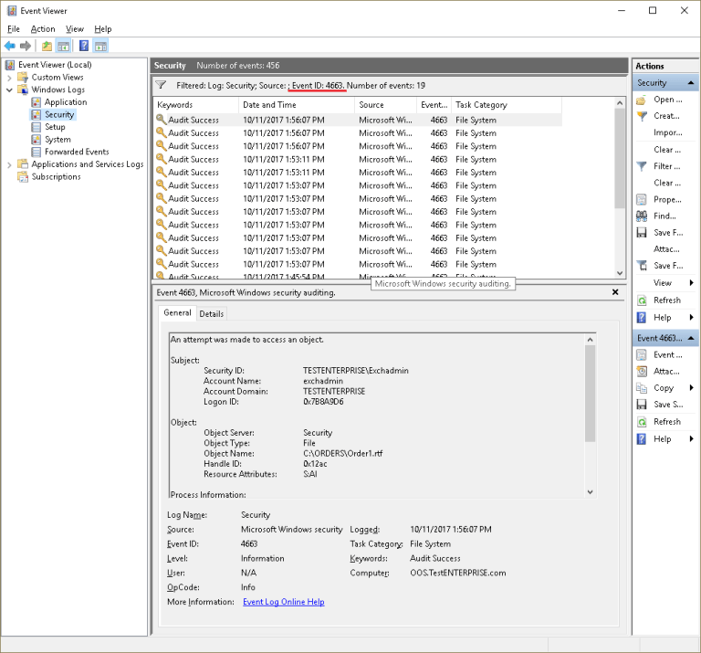 Windows Audit Part 6 Monitoring File Access Michael Firsov