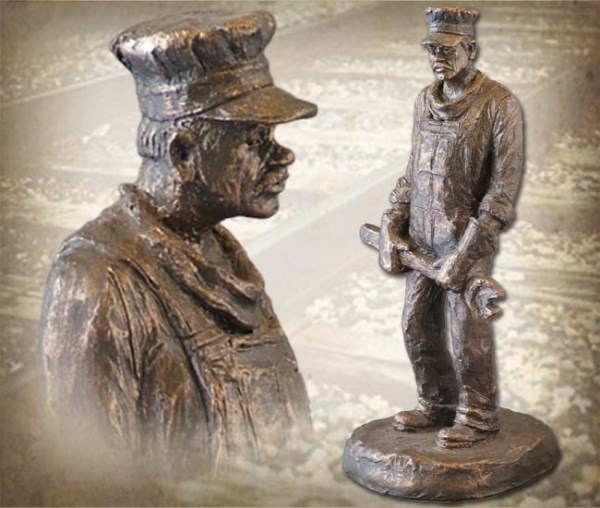 Engineer Bronzetone Michael Garman Museum & Gallery