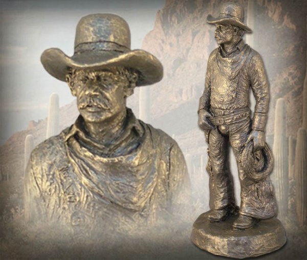 Roundup Bronzetone Michael Garman Museum & Gallery