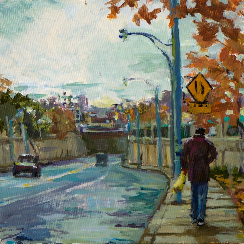 My Neighborhood Michael Gerry, Painter