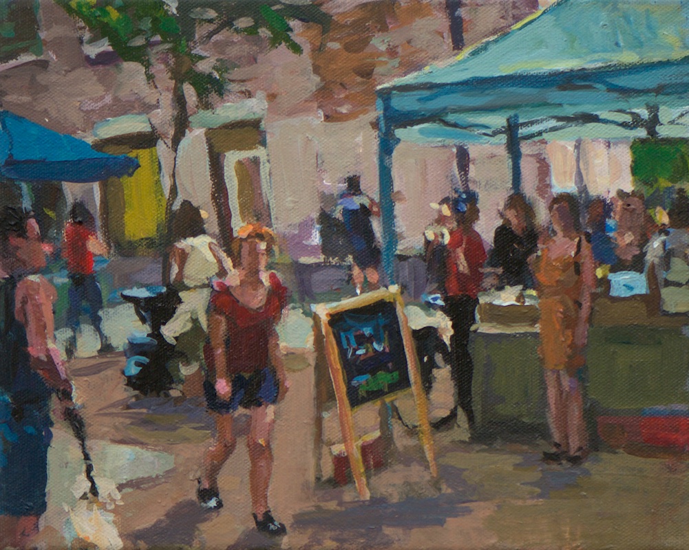 My Neighborhood Michael Gerry, Painter