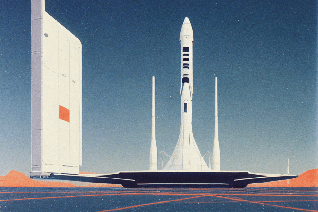 Retro Space Travel Photos from Midjourney Michael HoweEly