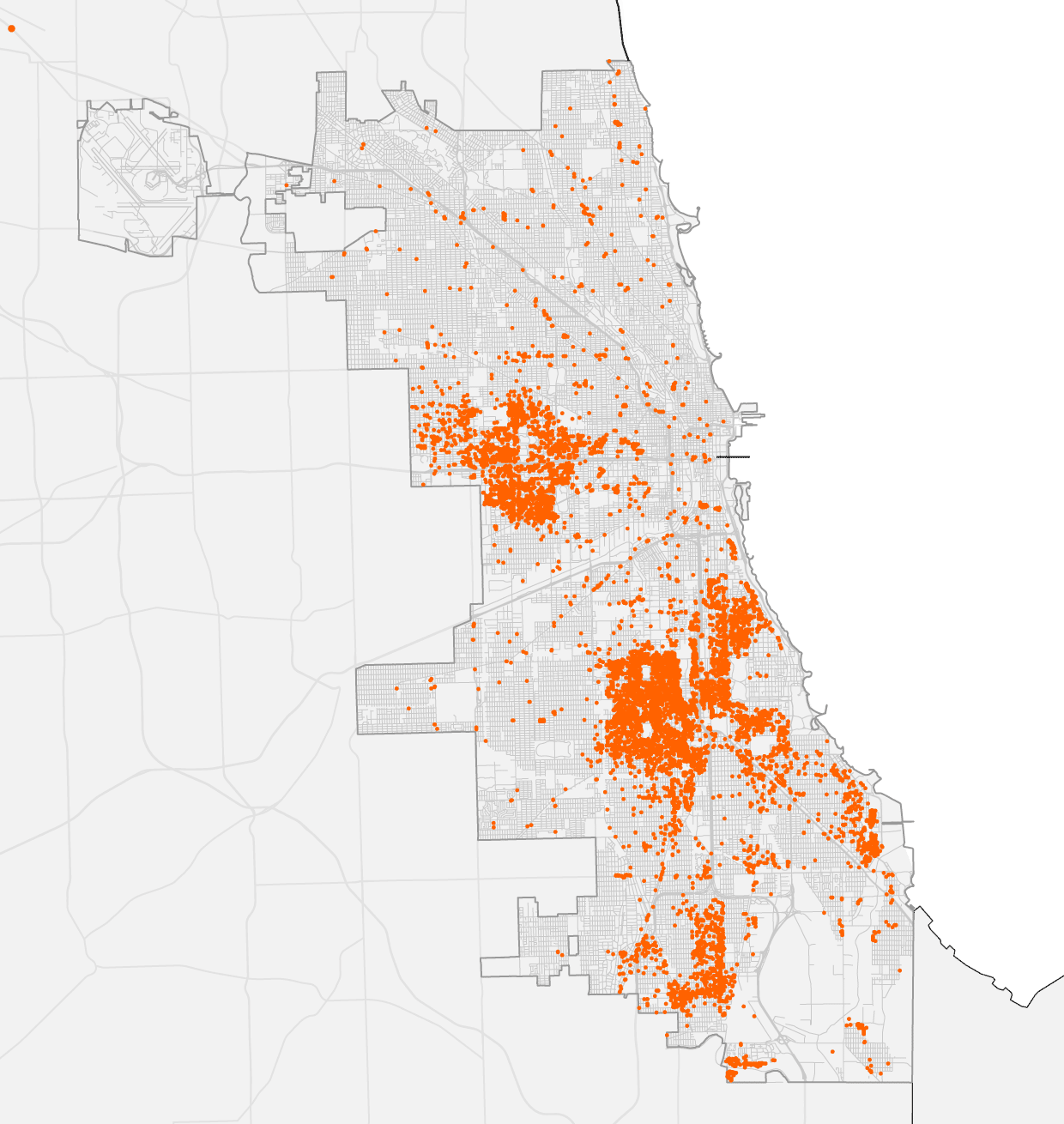 Selling vacant lots to fight crime and improve housing affordability