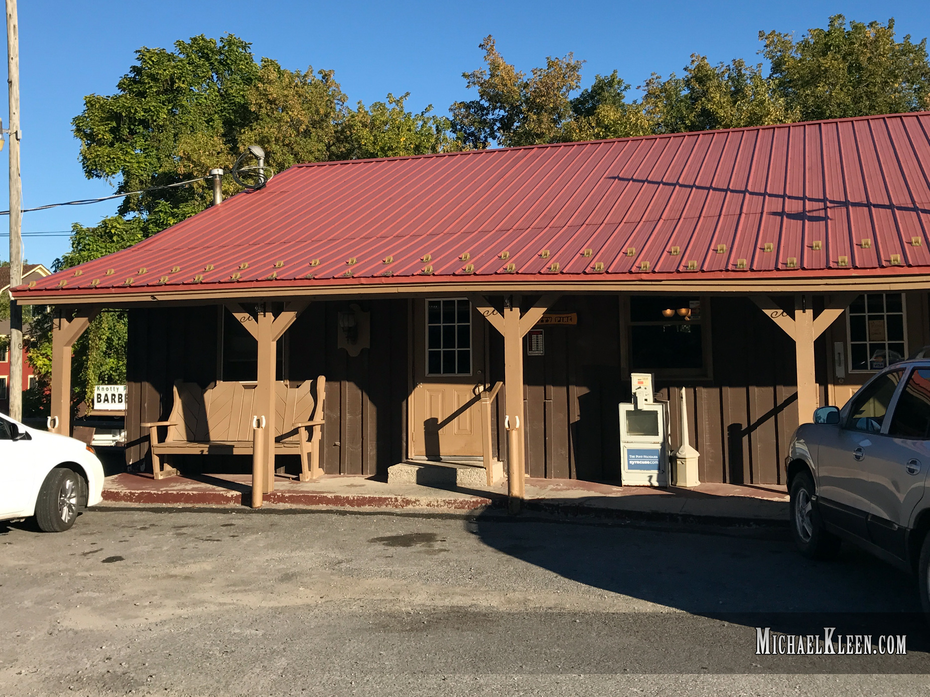 AllAmerican Diner Tour Knotty Pine Diner in Wampsville, New York M