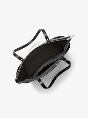 Jet Set Saffiano Leather TopZip Tote Bag Michael Kors