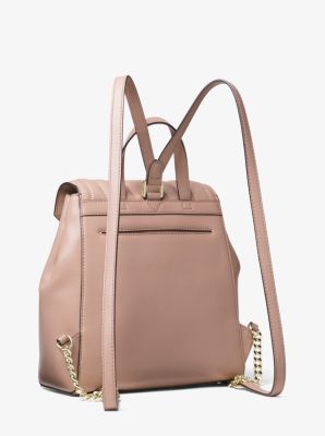 Whitney Quilted Leather Backpack Michael Kors