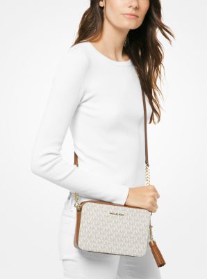Ginny Medium Logo Crossbody Bag Michael Kors
