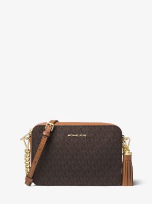 Ginny Medium Logo Crossbody Bag Michael Kors