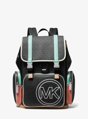 Cooper Logo and ColorBlock Faux Leather Backpack Michael Kors Canada