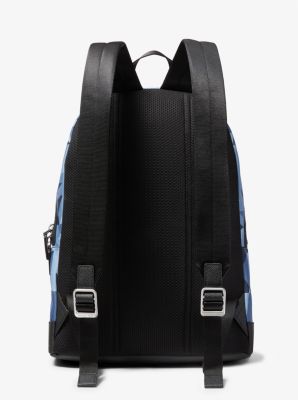 Cooper Graphic Logo Woven Backpack Michael Kors