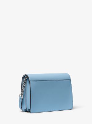 Daniela Large Saffiano Leather Crossbody Bag Michael Kors