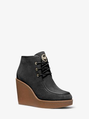 Rye Suede Wedge Boot Michael Kors Canada