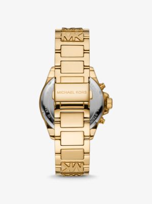 Oversized Wren GoldTone Watch Michael Kors