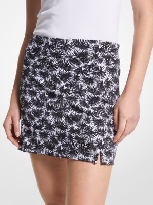 Golf Printed Stretch Knit Skort Michael Kors Canada