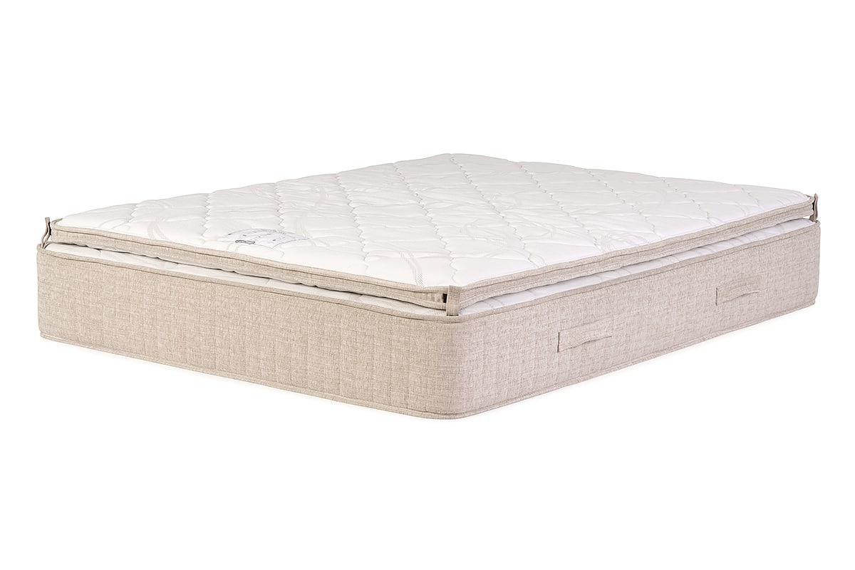 Irish Legacy Advance Life Pocket 1600 King 5' Mattress + Topper