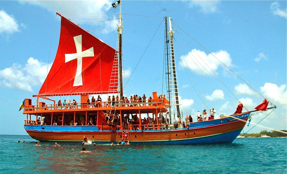 Jolly Roger Pirate Cruise in Barbados To The Magical