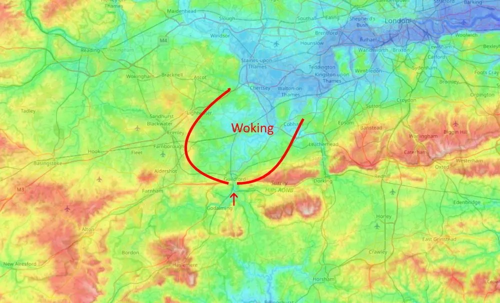 Feng Shui Of The Woking Area