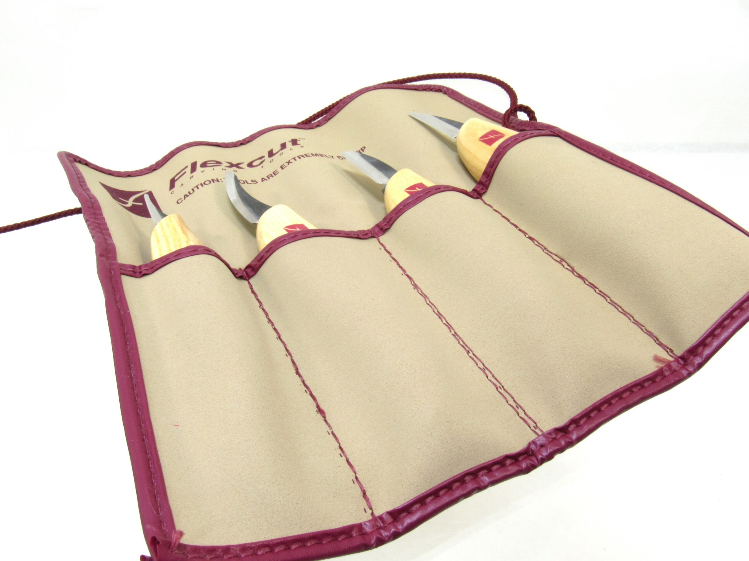 NEW SET OF 4 FLEXCUT CHIP CARVING CHISELS Michael Rouillard Antique Tools